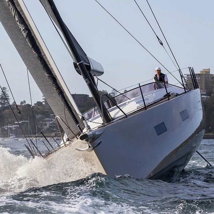 Sailing Yacht Da Crociera Rapida Frers 57 McConaghy Con Poppa