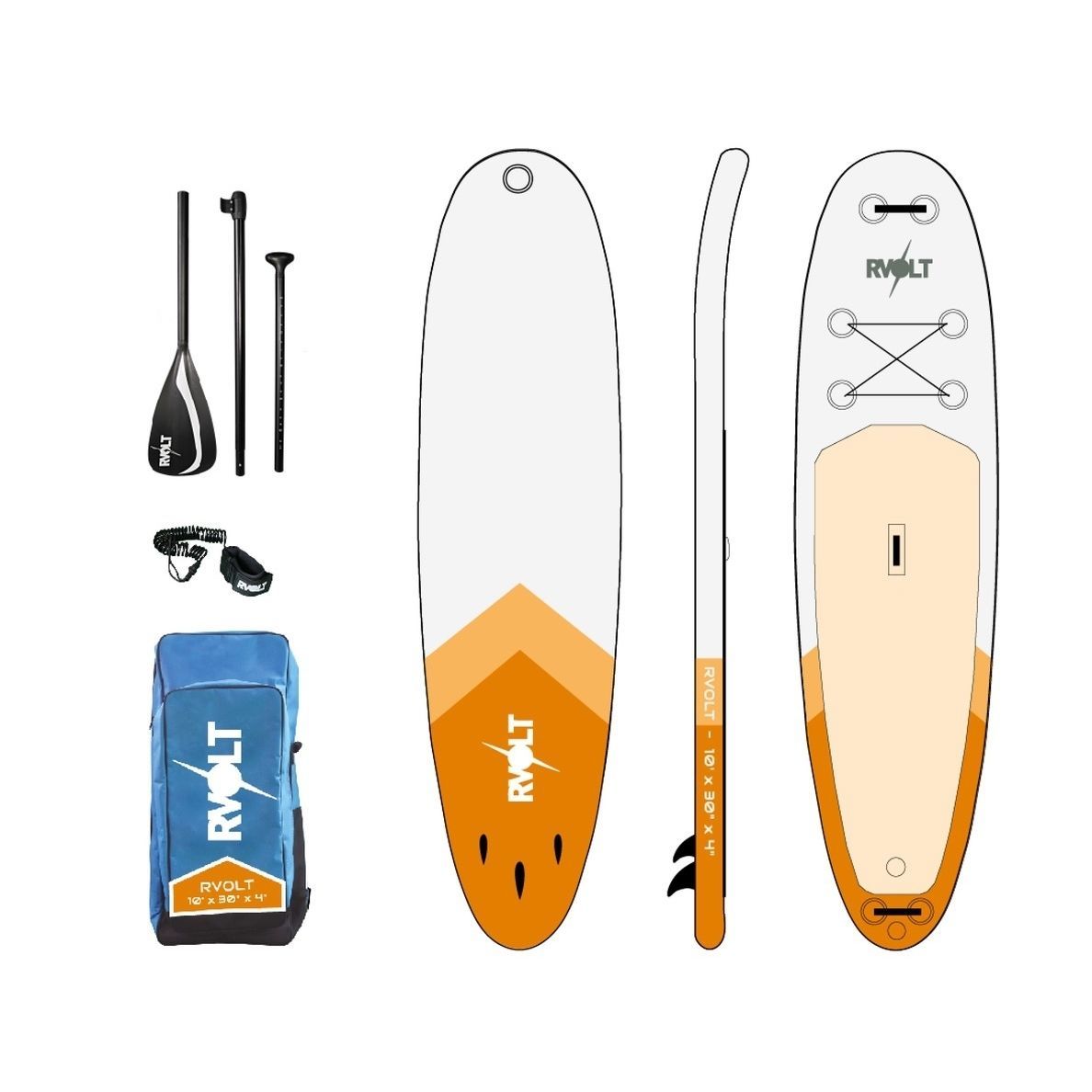 Sup Gonfiabile Rvolt Prism Surfboards Allround Per Adulto