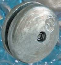 anodo sacrificale per barche : zinco 227 Niro - Petersen