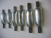 anodo sacrificale per navi : zinco  ERIS PROPELLERS