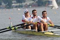 barca da canottaggio : quattro senza da competizione 4X R-SERIES Empacher