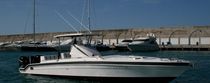 barca da pesca sportiva : barca open fuoribordo (trimotore, cabina, T-Top) BLADE CUDDY Alcatraz Marine