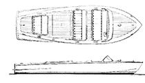 barca tradizionale : runabout entrobordo BARRELBACK TRIPLE Cutwater Marine