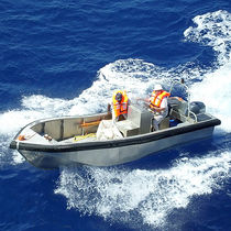 barca a motore : barca open fuoribordo (alluminio, professionale) ALN 085 - WAVE SCAMP CLASS Alnmaritec