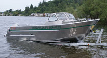 barca a motore : barca open fuoribordo dual consolle (in alluminio, professionale) GW 22'-28' Tuff boat