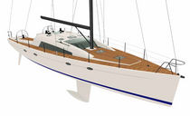 barca a vela da crociera (in alluminio, deck saloon, doppio timone a ruota, ponte in teak, sailing-yacht) FUTUNA 50 FUTUNA YACHTS