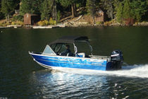 barca da pesca sportiva : barca open fuoribordo dual consolle (in alluminio) STRYKER SPORT 18	 Alumaweld Boats