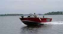 barca da pesca sportiva : canotto fishing (in alluminio) 17 Lake Assault Custom Boats