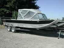 barca da pesca sportiva : runabout entrobordo (in alluminio) SLED 18' Koffler