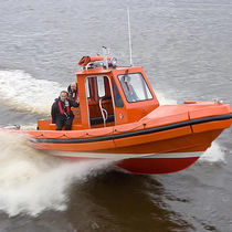barca di salvataggio : gommone semi-rigido (idrogetto, con consolle centrale) ALN 079 - WAVE RANGER CLASS Alnmaritec