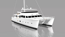 catamarano a motore : motor-yacht trawler di lusso con fly 60' BambaYachts
