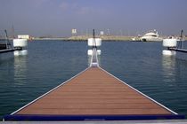 dock finger (con illuminazione a LED, parabordi a ruota) EB30 EasyBerth Docking Solutions