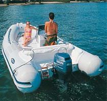 gommone semi-rigido accessoriato (fuoribordo, con consolle laterale, prendisole) PREDATOR 490 Italboats