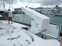 gruetta pieghevole e girevole per yachts EZ-FC Nautical Structures