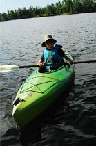 kayak per acque piatte : kayak per il tempo libero NUNU Clear Water Design