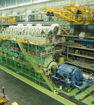 motore diesel lento di propulsione per navi RT-FLEX96C / RTA96C (24000 -> 80080 kw @ 92 -> 102 RPM) W&auml;rtsil&auml; Corporation