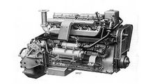 motore per barca da diporto : entrobordo diesel 100 - 200 cv (iniezione indiretta, atmosferico) 6LXB (127 HP @ 1500 RPM) Gardner Marine Diesels
