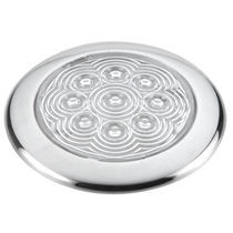 plafoniera per barche (a LED, per illuminazione d'interni, affiorante, finitura cromata) 00701-WH AAA WORLD-WIDE ENTERPRISES LTD.