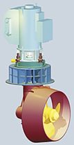 propulsore azimutale per navi : L-drive  Brunvoll