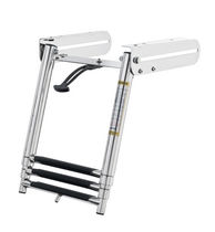 scala telescopica a scomparsa per barche (per specchio di poppa) 100-102-3 Challenger Hardware Company