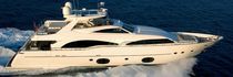 yacht di lusso : motor-yacht planante con fly (in composito, semi-custom) 97' Custom line