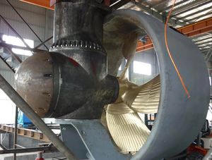 propulsore azimutale / per nave / elettrico / Z-drive