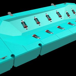 piattaforma galleggiante / per marina / per estensione di jet-ski / per jet-ski