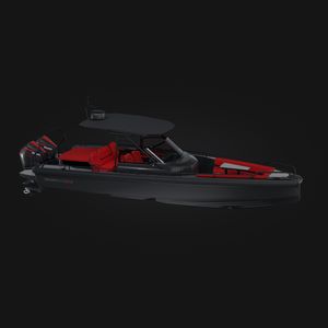 barca open fuoribordo / bimotore / open / con console centrale