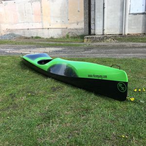 kayak a ponte / rigido / da fiume / 1 posto