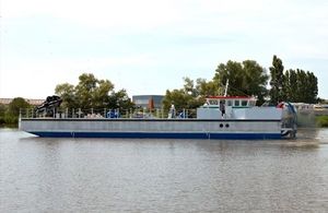 nave speciale chiatta da lavoro / costiera