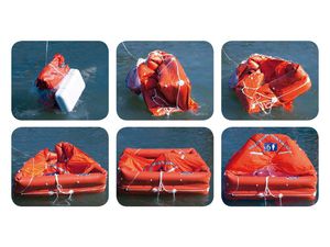 zattera di salvataggio per nave / costiera / SOLAS / MED