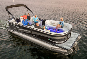 pontoon boat fuoribordo / tri-tube / max. 16 persone