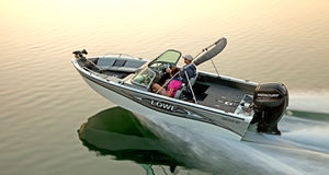 runabout fuoribordo / con dual console / da sci nautico
