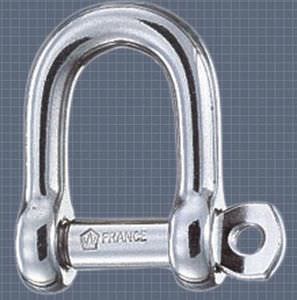 grillo per barca a vela diritto / forgiato / in acciaio inox