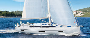 sailing-yacht da crociera / con poppa aperta / con deck saloon / con 6 cabine