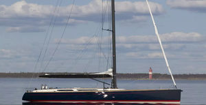 sailing-yacht da regata e crociera / con poppa aperta / con doppio timone a ruota