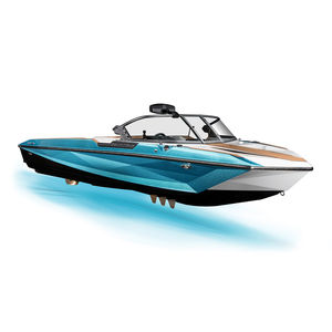 runabout entrobordo / con dual console / da sci nautico / max. 7 persone