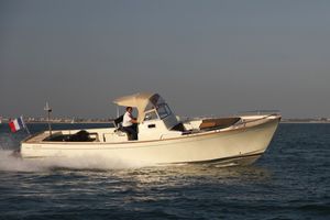 barca open entrobordo / diesel / bimotore / con scafo planante