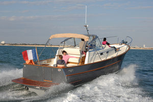 barca open entrobordo / classica / con 4 cuccette / con cabina