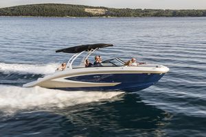 deck boat entrobordo / max. 15 persone / con prendisole