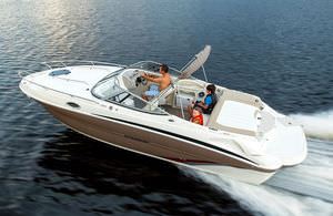runabout entrobordo / con dual console / max. 12 persone / con cabina