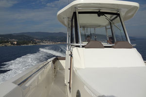 barca open fuoribordo / bimotore / da pesca sportiva / max. 14 persone