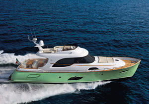 motor-yacht tradizionale / lobster / con fly / GRP