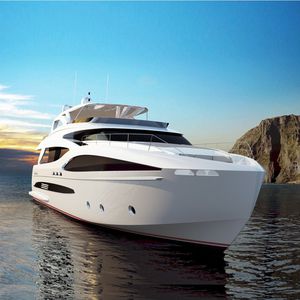 motor-yacht da crociera / con fly / raised pilothouse / con 5 cabine