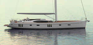 sailing-yacht da crociera / con deck saloon