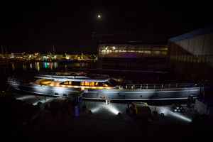 sailing-superyacht di lusso da crociera / con cabina di pilotaggio / in alluminio / ketch