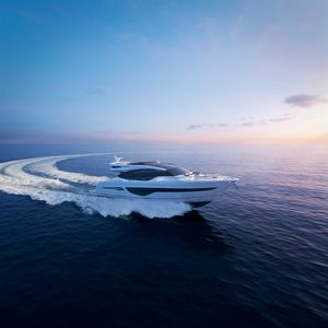 motor-yacht sportivo / con cockpit chiuso / con 5 cabine