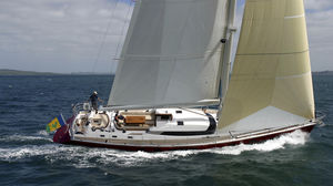 sailing-yacht da crociera / con deck saloon