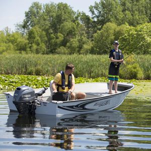 lancia fuoribordo / open / da pesca sportiva / max. 4 persone