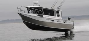cabin-cruiser fuoribordo / hard-top / da pesca sportiva / max. 9 persone